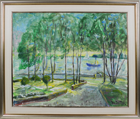 Федотов Виктор Валентинович. Сенеж. Ясный день